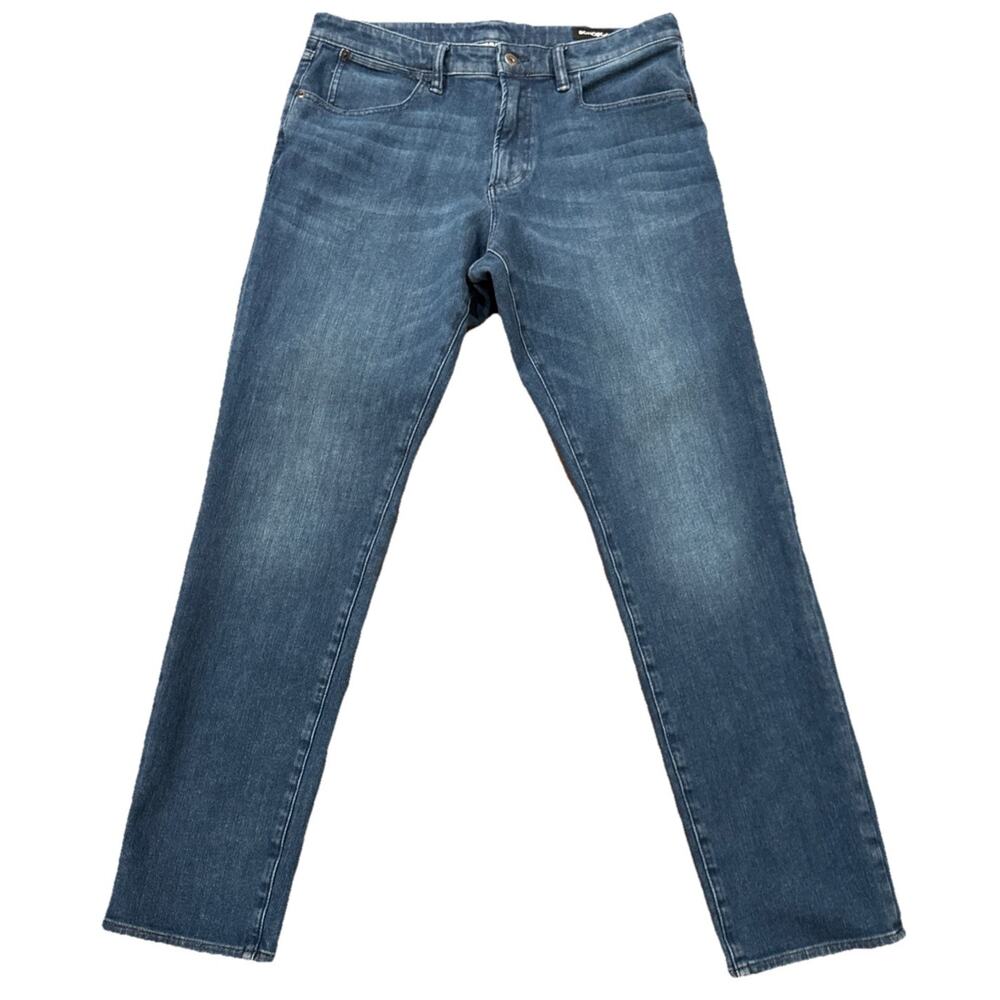 Bonobos Jeans Mens 34/32 Blue Medium Wash Stretch Denim Straight Leg Pants